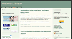 Desktop Screenshot of halal-produkte.eu